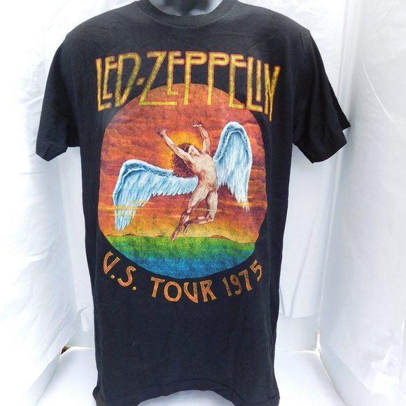 led zeppelin Other - LED ZEPPELIN T-Shirt US Tour 1975 Band New